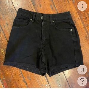 Nasty Gal black shorts